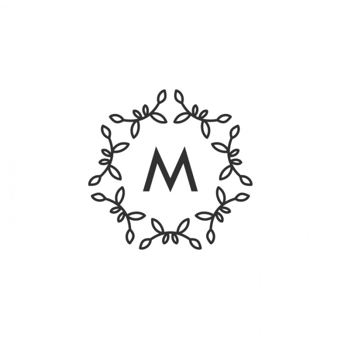 Altın Boynuzlu Kış Çelengi Etiketi Kına Nişan Düğün 3x3 cm özel etiket / 50 adet sticker