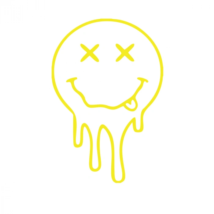 Eriyen Surat Araba Stickeri 17x17 Cm Sarı