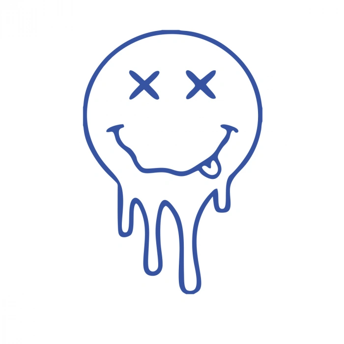 Eriyen Surat Araba Stickeri 17x17 Cm Mavi