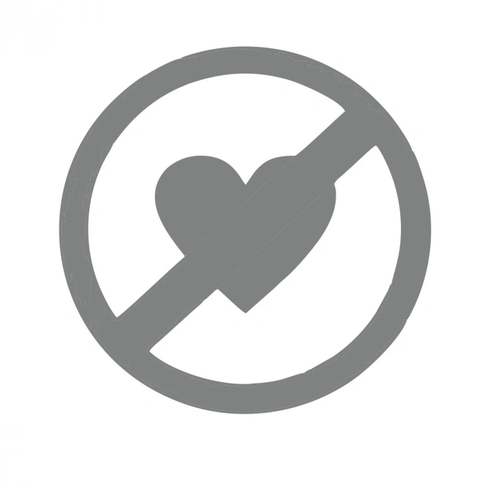 Aşk Yok Araba Sticker 17x17 Cm Gri