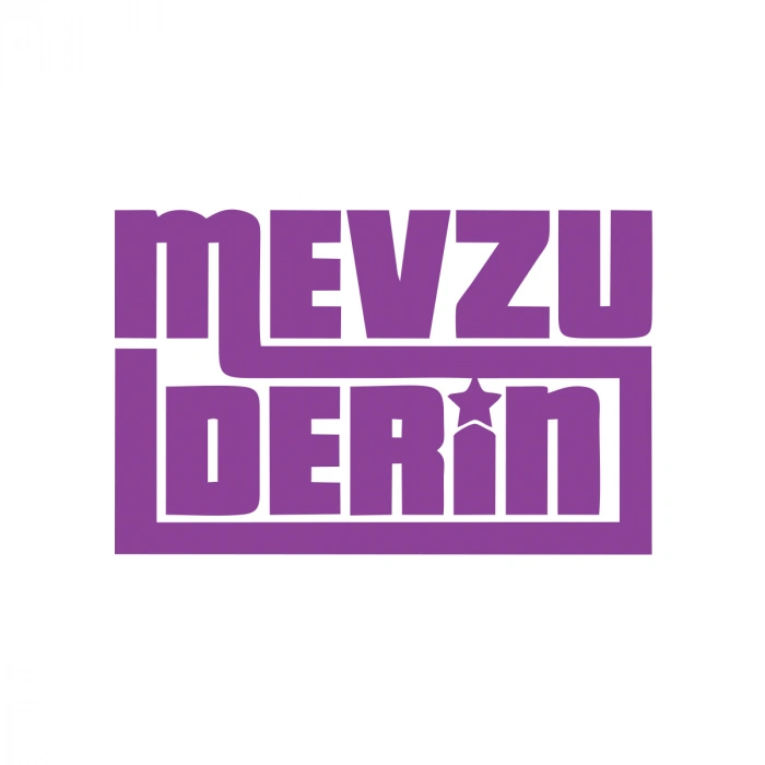 Mevzu Derin Araba Sticker 17x17 Cm Mor