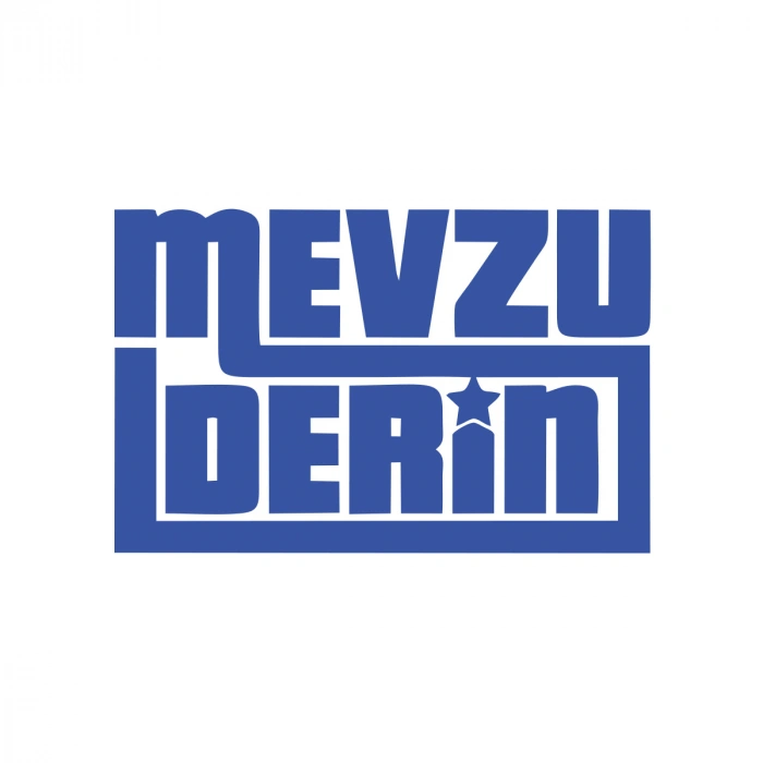 Mevzu Derin Araba Sticker 17x17 Cm Mavi