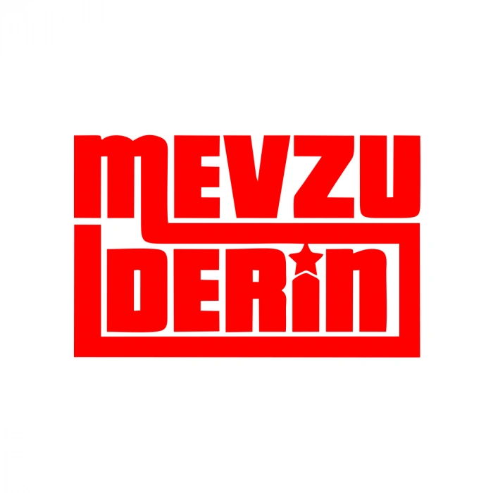 Mevzu Derin Araba Sticker 17x17 Cm Kırmızı