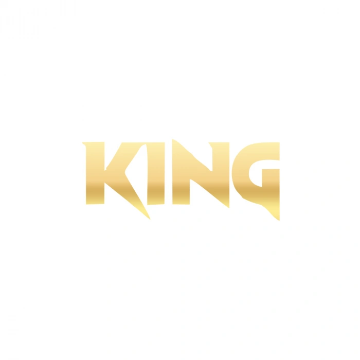 King Araba Sticker 17x17 Cm Gold