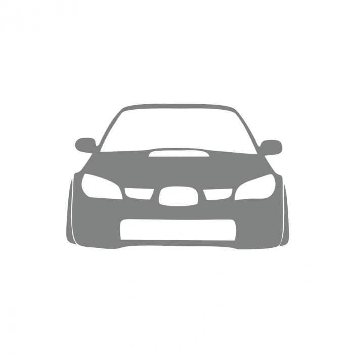 Araba Stickeri 17x17 Cm Gri
