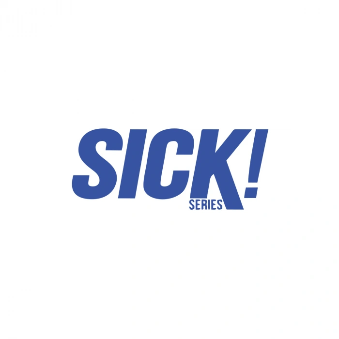 Sick Series Araba Sticker 17x17 Cm Mavi