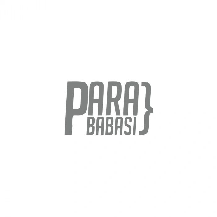 Para Babası Araba Sticker 17x17 Cm Gri
