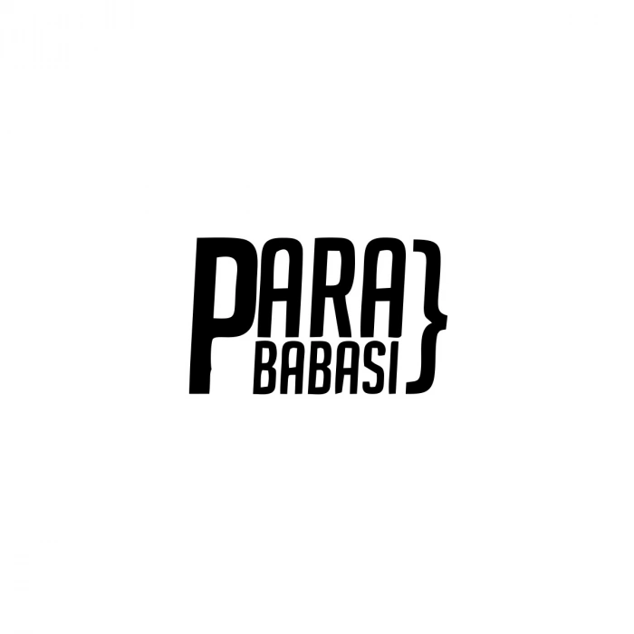 Para Babası Araba Sticker 17x17 Cm Siyah