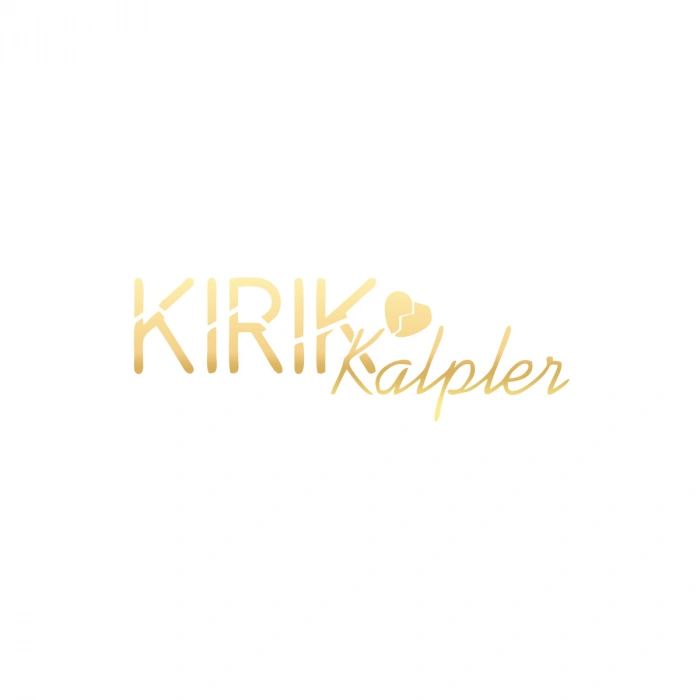Kırık Kalpler Araba Sticker 17x17 Cm Gold