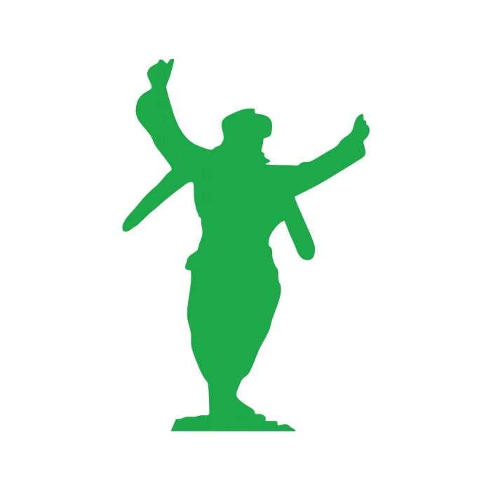 Efe Araba Stickeri 17x17 Cm Yeşil