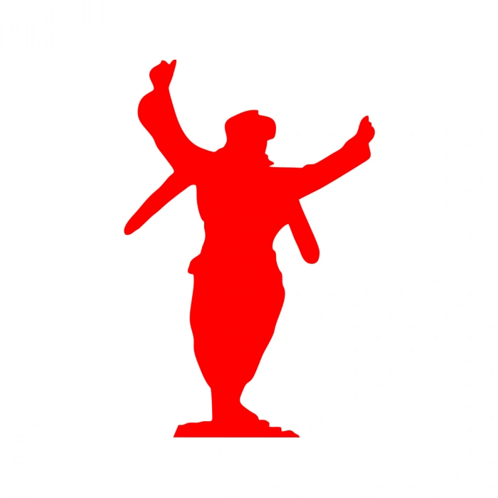 Efe Araba Stickeri 17x17 Cm Kırmızı