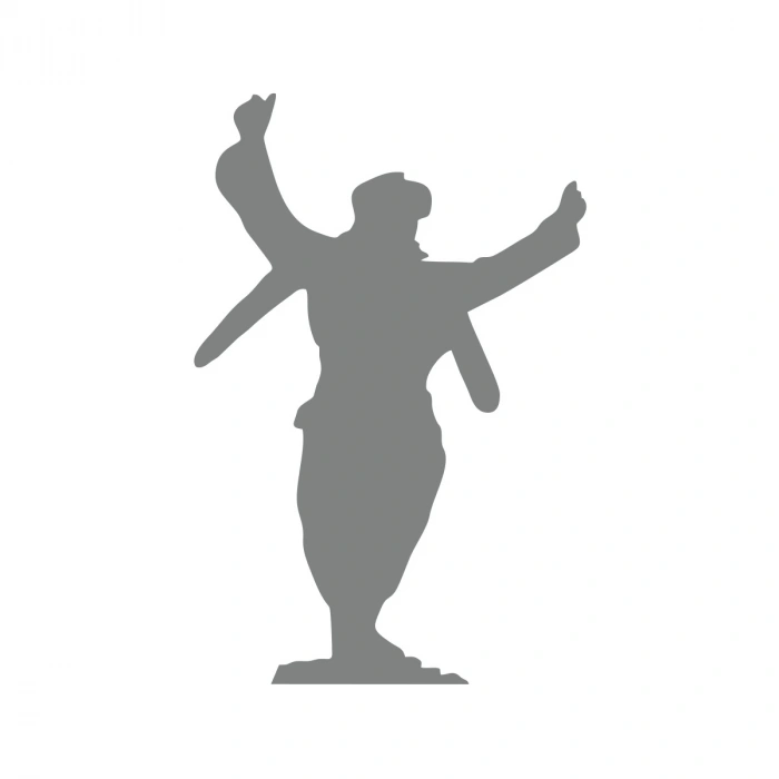 Efe Araba Stickeri 17x17 Cm Gri