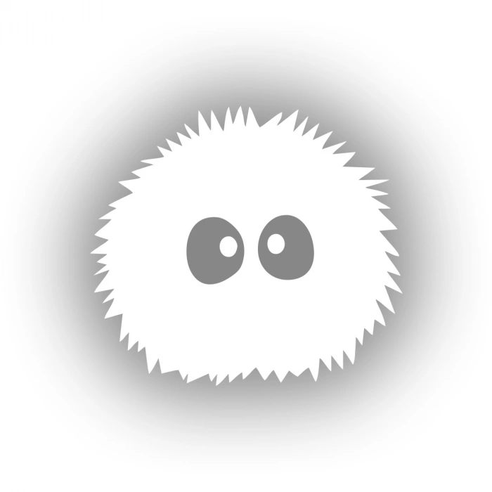 Sevimli Araba Sticker 17x17 Cm Beyaz