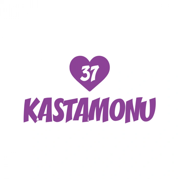Kalpli 37 Kastamonu Araba Sticker 17x17 Cm Mor