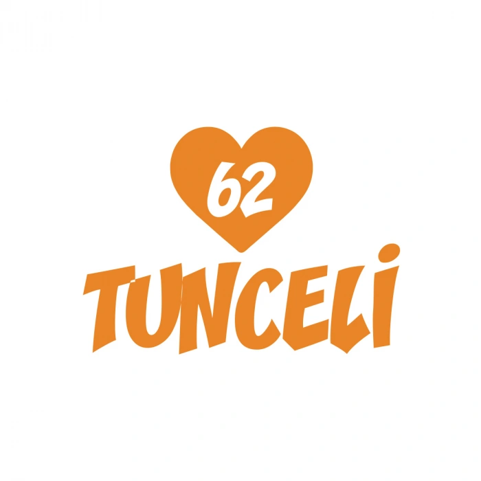 Kalpli 63 Şanlıurfa Araba Sticker 17x17 Cm Turuncu