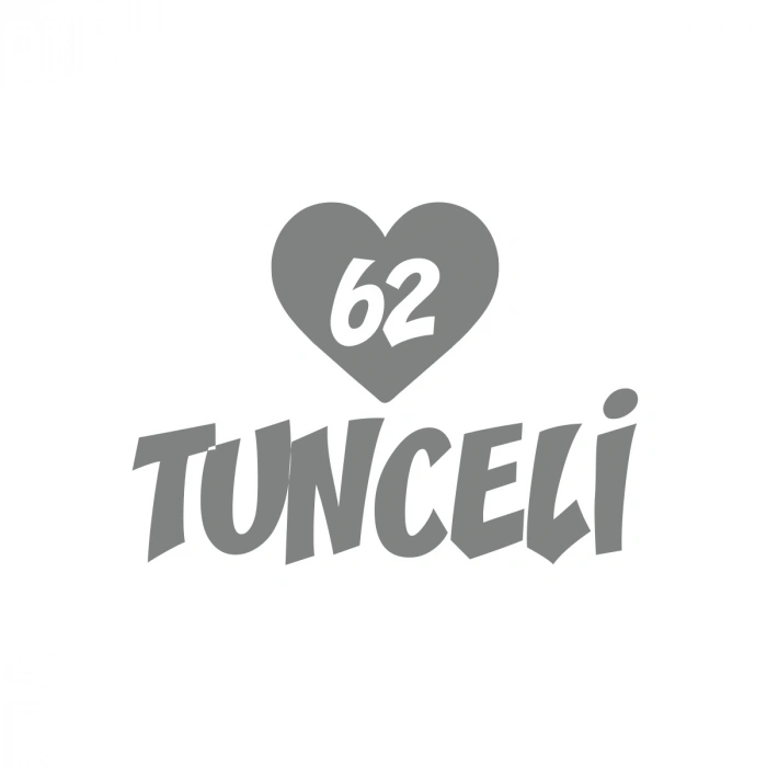 Kalpli 63 Şanlıurfa Araba Sticker 17x17 Cm Gri