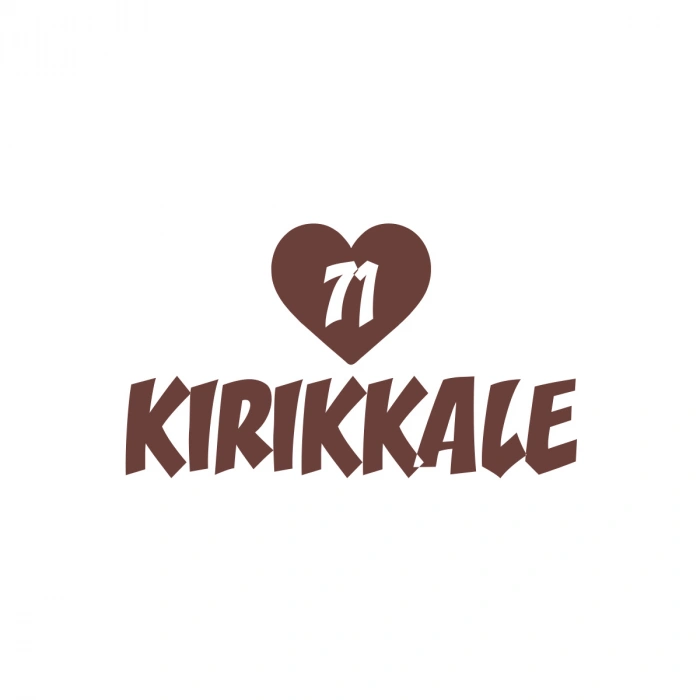 Kalpli 71 Kırıkkale Araba Sticker 17x17 Cm Kahverengi