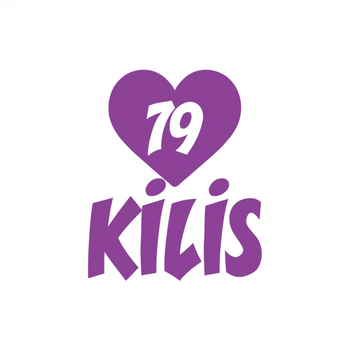 Kalpli 79 Kilis Araba Sticker 17x17 Cm Mor