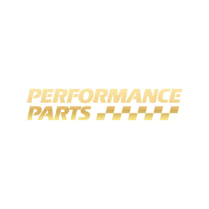 Performance Parts Araba Sticker 17x17 Cm Gold