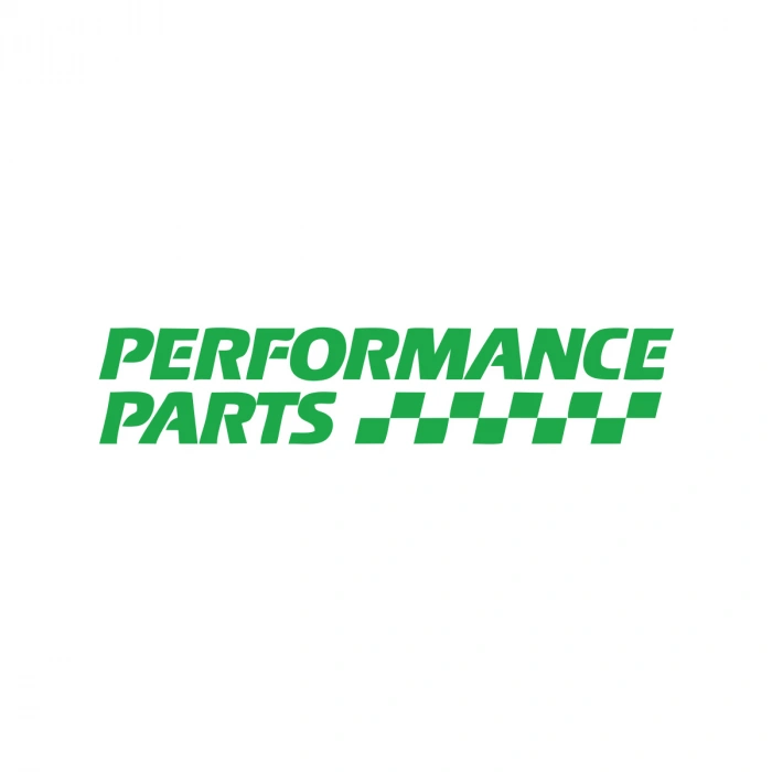Performance Parts Araba Sticker 17x17 Cm Yeşil