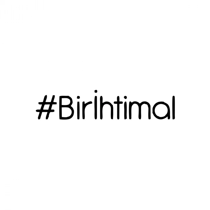 Bir İhtimal Araba Sticker 17x17 Cm Siyah