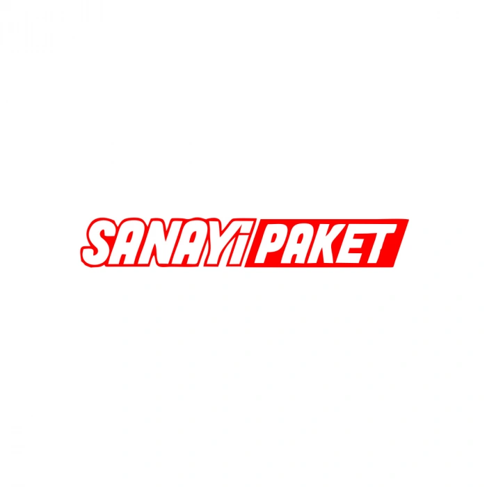 Sanayi Paket Araba Sticker 17x17 Cm Kırmızı
