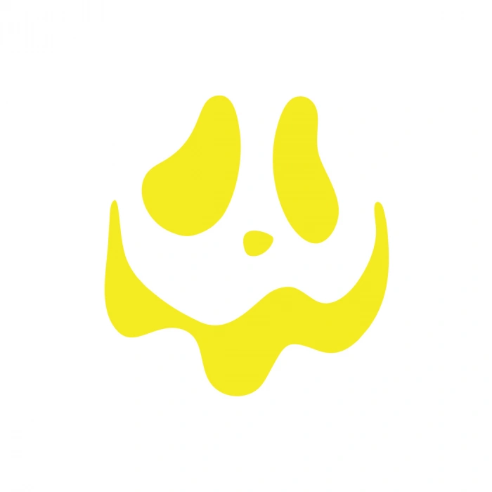 Şapşal Gülen Surat Araba Sticker 17x17 Cm Sarı