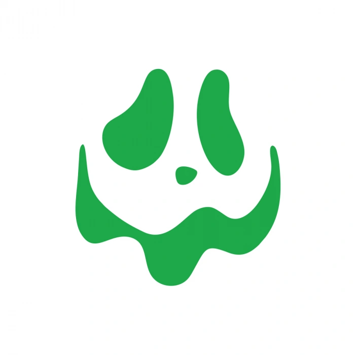 Şapşal Gülen Surat Araba Sticker 17x17 Cm Yeşil