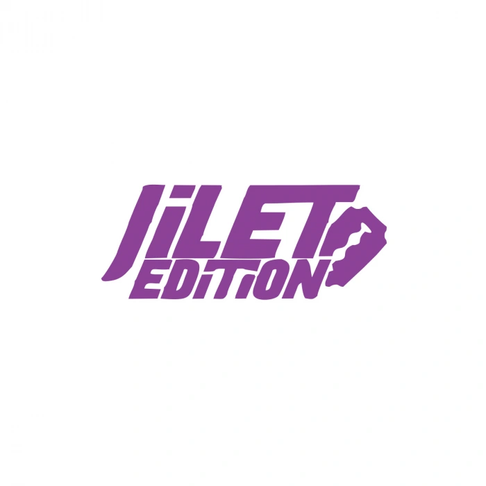Jilet Edition Araba Sticker 17x17 Cm Mor