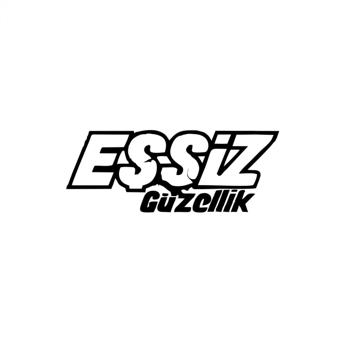 Eşsiz Güzellik Araba Sticker 17x17 Cm Siyah