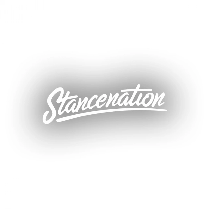 Stancenation Araba Sticker 17x17 Cm Beyaz
