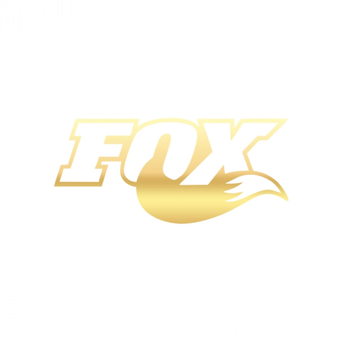 Fox Araba Sticker 17x17 Cm Gold