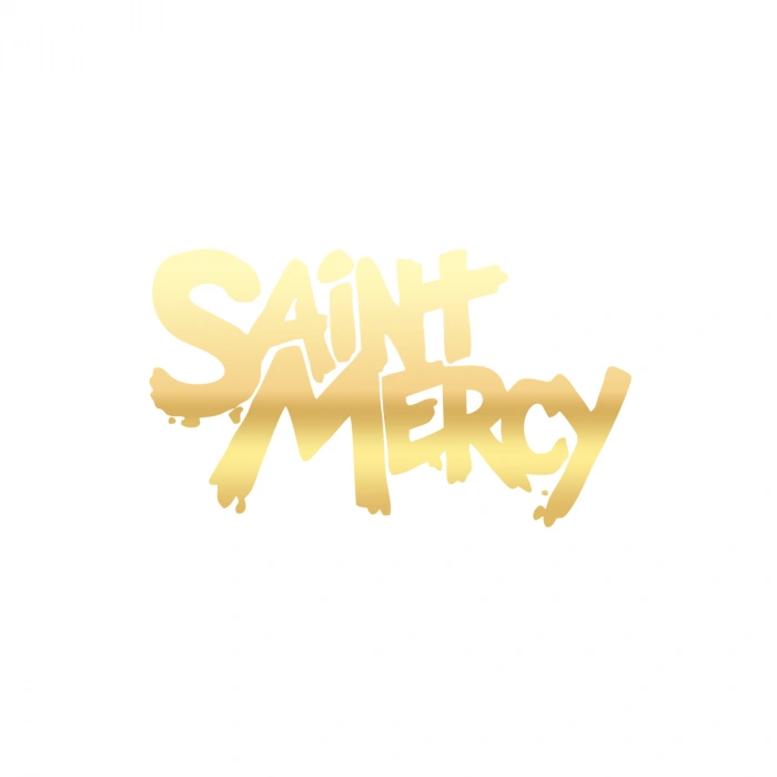 Saint Mercy Araba Sticker 17x17 Cm Gold