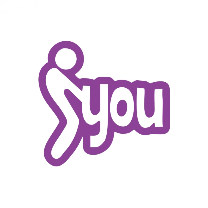 You Araba Sticker 17x17 Cm Mor