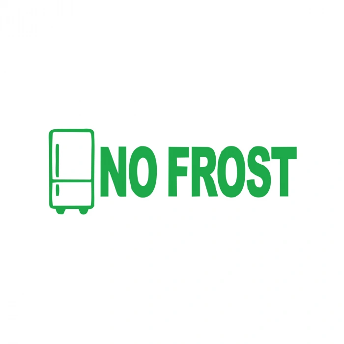 No Frost Araba Sticker 17x17 Cm Yeşil