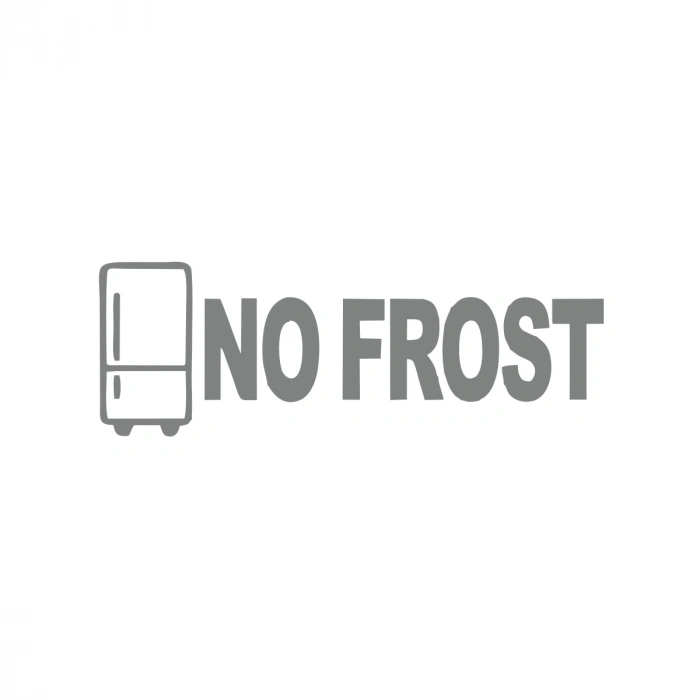 No Frost Araba Sticker 17x17 Cm Gri