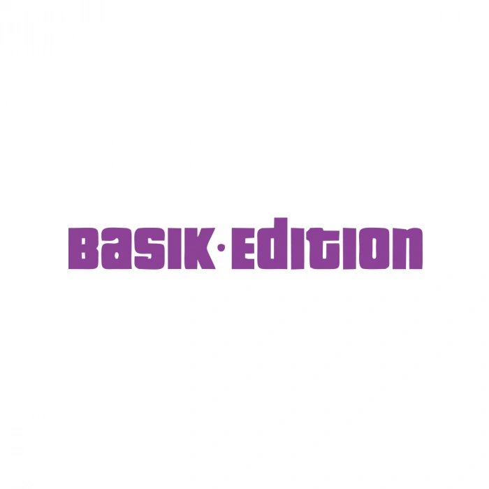 Basık Edition Araba Sticker 17x17 Cm Mor