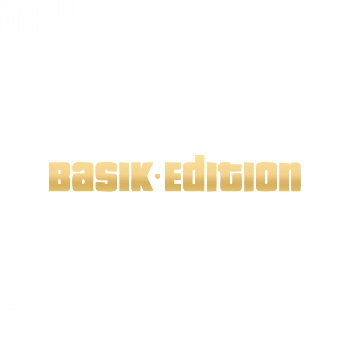 Basık Edition Araba Sticker 17x17 Cm Gold