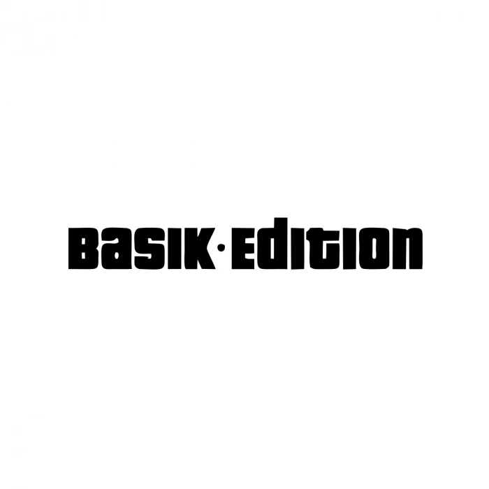 Basık Edition Araba Sticker 17x17 Cm Siyah