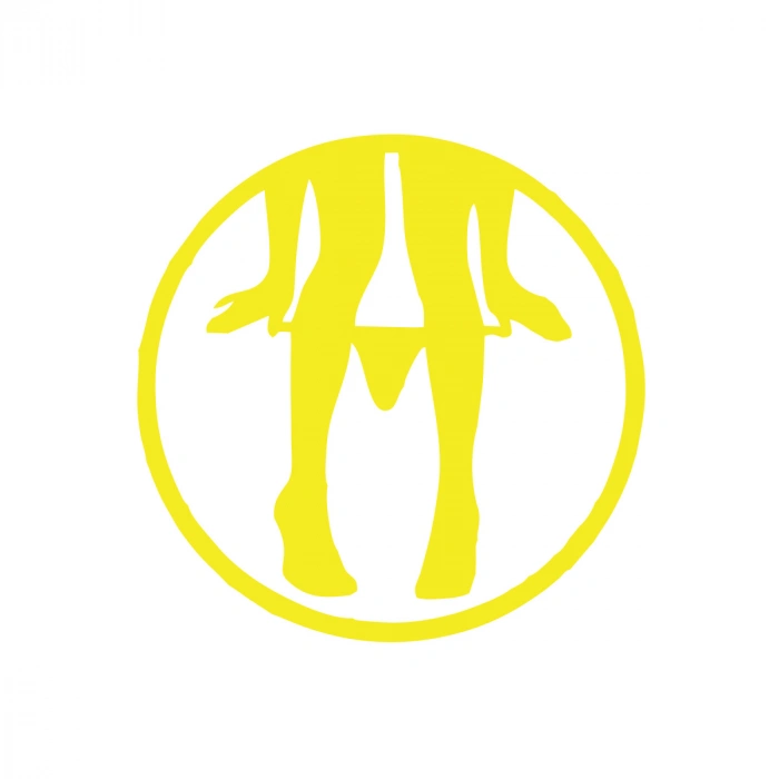 Araba Sticker 17x17 Cm Sarı