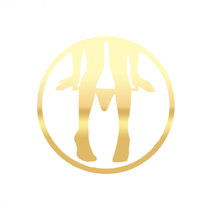 Araba Sticker 17x17 Cm Gold