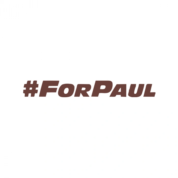 #ForPaul Araba Sticker 17x17 Cm Kahverengi