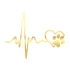Oto Ritim Pati Sitcker 17x17 Cm Gold