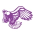 Kartal Sticker17x17 Cm Mor
