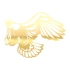 Kartal Sticker17x17 Cm Gold