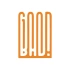 Good Bad Sticker17x17 Cm Turuncu