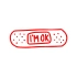 İm Ok Yarabandı Sticker17x17 Cm Kırmızı