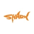 Shark Köpek Balığı Sticker 17x17 Cm Turuncu