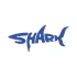 Shark Köpek Balığı Sticker 17x17 Cm Mavi