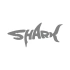 Shark Köpek Balığı Sticker 17x17 Cm Gri